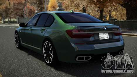 BMW M760i 2017 para GTA 4