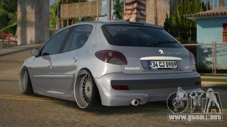 Peugeot 206 DK V1.2 para GTA San Andreas