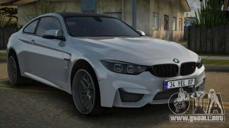 BMW M4 Elista para GTA San Andreas