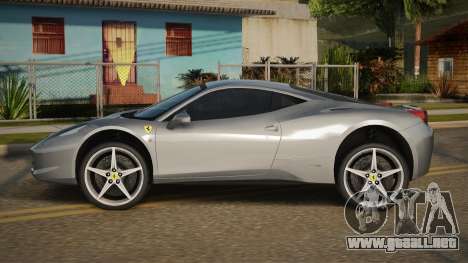Ferrari 458 Italia V1.2 para GTA San Andreas
