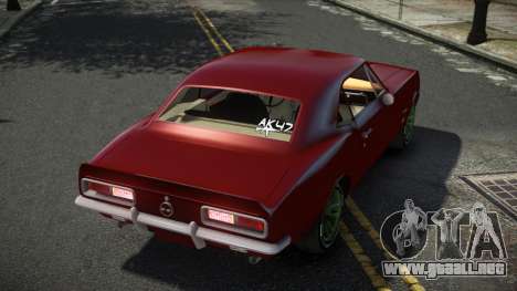 Chevrolet Camaro SS Kulihan para GTA 4