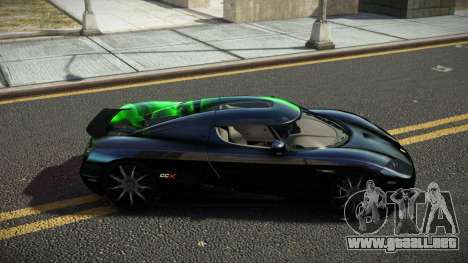 Koenigsegg CCX Tustrom S14 para GTA 4