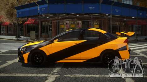 Mitsubishi Lancer Evolution X Rohisho S10 para GTA 4