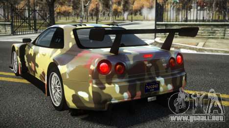 Nissan Skyline R34 Dibofas S8 para GTA 4