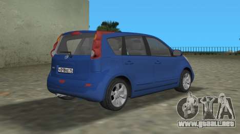Nissan Note (2009) para GTA Vice City