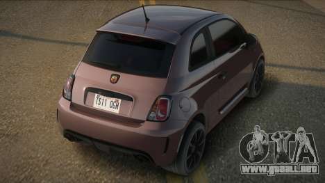 Fiat Abarth 500 Greboz para GTA San Andreas