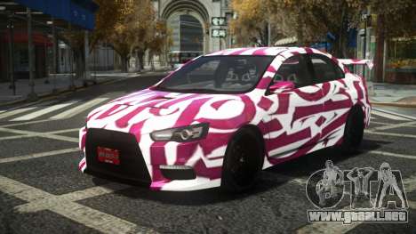 Mitsubishi Lancer Evolution X Rohisho S2 para GTA 4