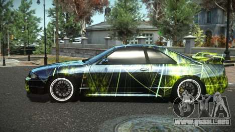 Nissan Skyline R33 Hikoshi S9 para GTA 4
