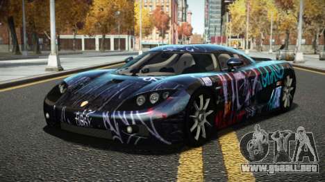 Koenigsegg CCX Tustrom S4 para GTA 4