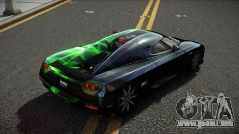Koenigsegg CCX Tustrom S14 para GTA 4