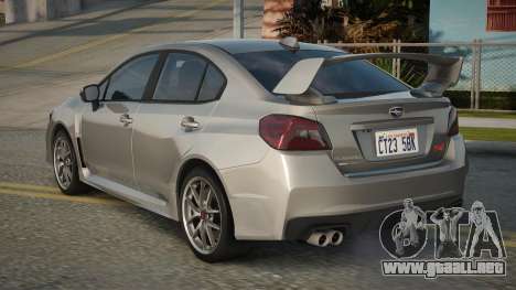 Subaru Impreza WRX STI Alisto para GTA San Andreas
