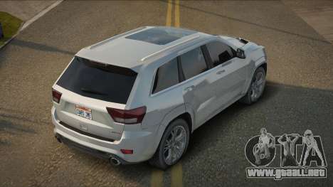 Jeep Grand Cherokee SRT 12th para GTA San Andreas