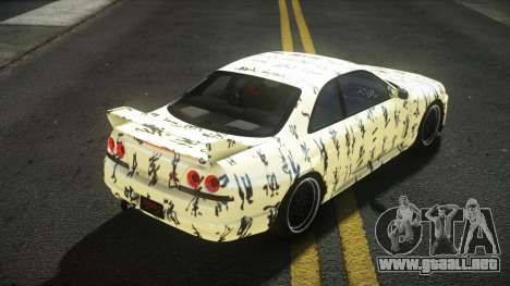 Nissan Skyline R33 Fahuz S13 para GTA 4