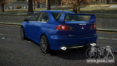 Mitsubishi Lancer Evo X Gune para GTA 4