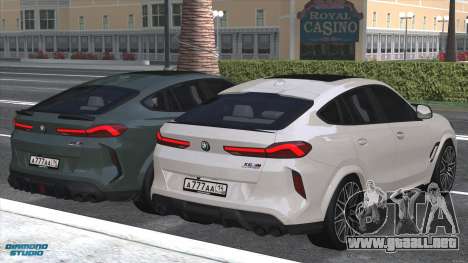 BMW X6M F96 Competition para GTA San Andreas