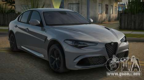 Alfa Romeo Giulia Norfas para GTA San Andreas