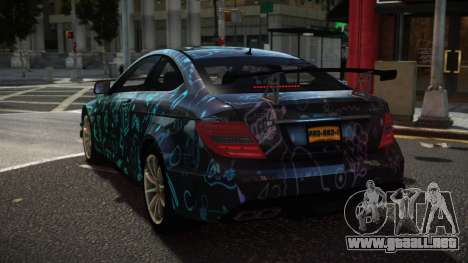 Mercedes-Benz C63 AMG Mitusha S1 para GTA 4