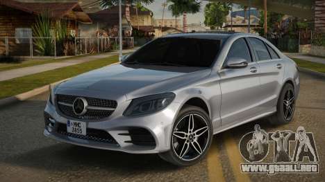 Mercedes-Benz C200 Zetile para GTA San Andreas