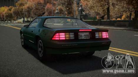 Chevrolet Camaro IROC-Z Atgos para GTA 4