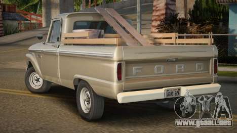 1965-1966 Ford F-100 para GTA San Andreas