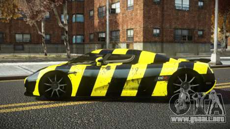 Koenigsegg CCX Tustrom S3 para GTA 4