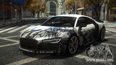 Audi R8 Raskuna S8 para GTA 4