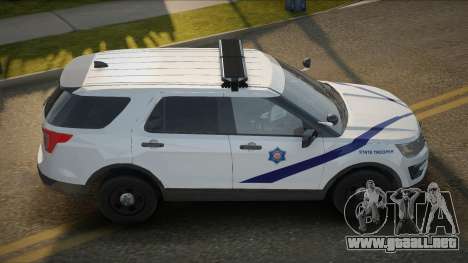Arkansas State Police Ford Explorer 2016 para GTA San Andreas