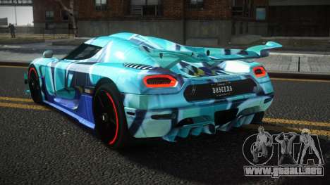 Koenigsegg Agera One Toshimy S11 para GTA 4