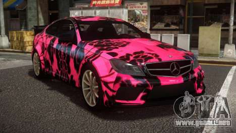 Mercedes-Benz C63 AMG Mitusha S7 para GTA 4