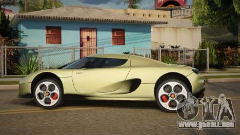 Koenigsegg CC850 Z-Sport para GTA San Andreas