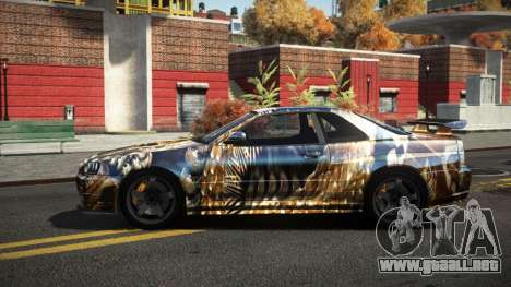 Nissan Skyline R34 Dezro S10 para GTA 4