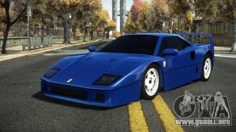 Ferrari F40 Butitar para GTA 4
