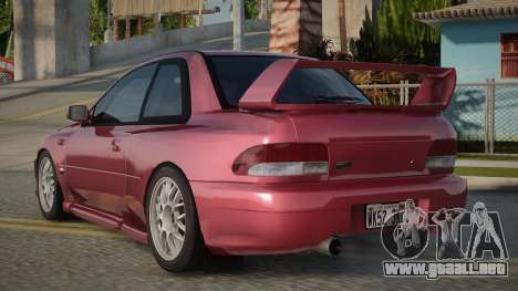 Subaru Impreza 22B Grospo para GTA San Andreas