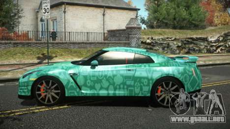 Nissan GT-R R35 Farihu S10 para GTA 4