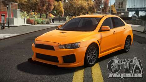 Mitsubishi Lancer Evo X Rasoldy para GTA 4