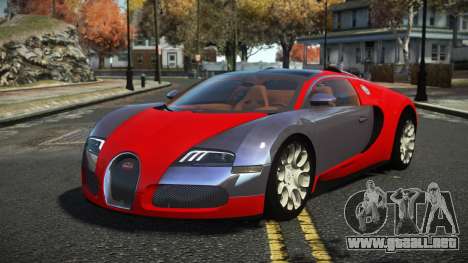 Bugatti Veyron Hormy para GTA 4