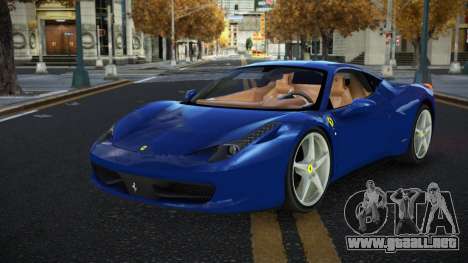 Ferrari 458 Kladsa para GTA 4