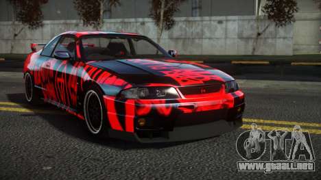 Nissan Skyline R33 Fahuz S5 para GTA 4