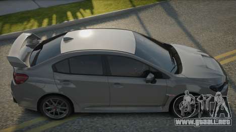 Subaru Impreza WRX STI Alisto para GTA San Andreas