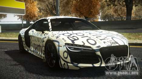 Audi R8 Vutam S10 para GTA 4