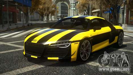 Audi R8 Raskuna S11 para GTA 4