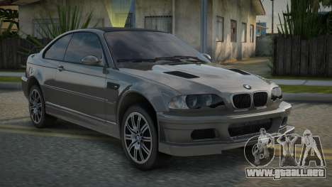2001 BMW M3 GTR V1.1 para GTA San Andreas
