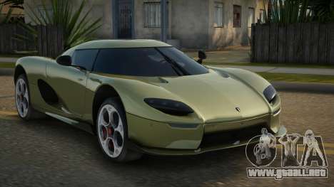 Koenigsegg CC850 Z-Sport para GTA San Andreas