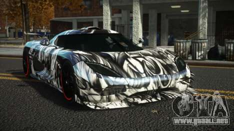 Koenigsegg Agera One Toshimy S4 para GTA 4