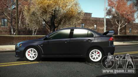 Mitsubishi Lancer Evo X Ulisapo para GTA 4