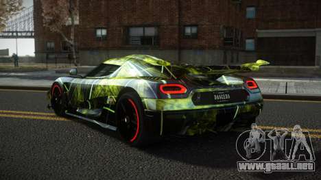 Koenigsegg Agera One Toshimy S12 para GTA 4