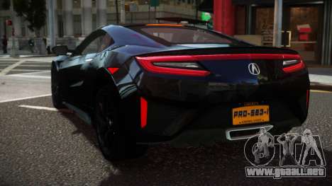 Acura NSX Mufaby para GTA 4