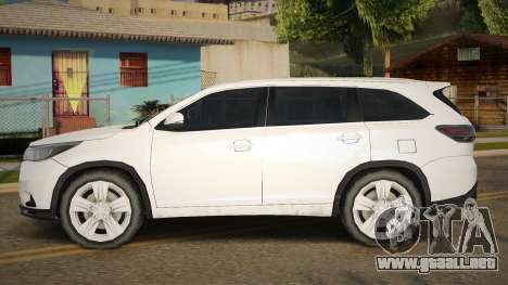 Toyota Highlander 2015 para GTA San Andreas