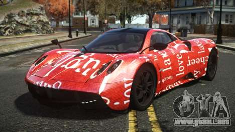 Pagani Huayra Vaserox S8 para GTA 4
