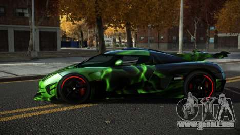 Koenigsegg Agera One Toshimy S8 para GTA 4